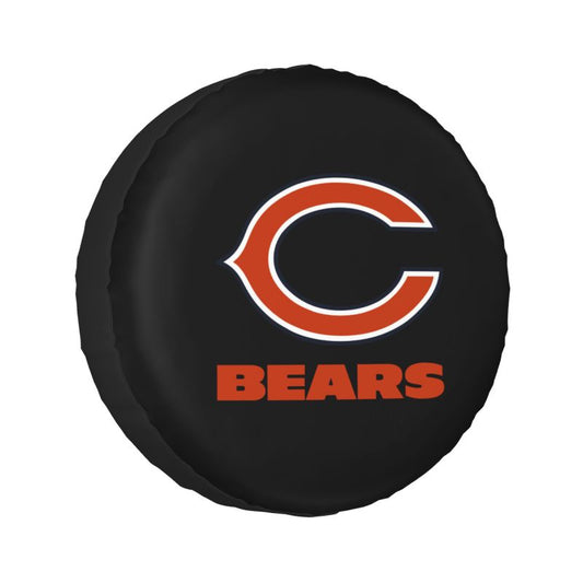 Chicago Bears Car tire protection cover spare tire waterproof and dustproof cover