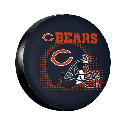 Chicago Bears Printed tire protection cover car sun protection tire protection cover