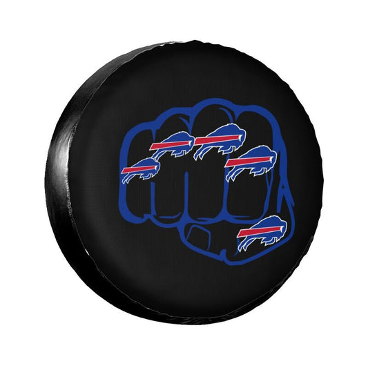 Buffalo Bills 2 Print tire protection cover car spare tire dust protection covers