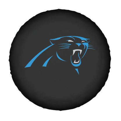 Carolina Panthers car dustproof sunscreen tyre protective cover Tyre protective cover