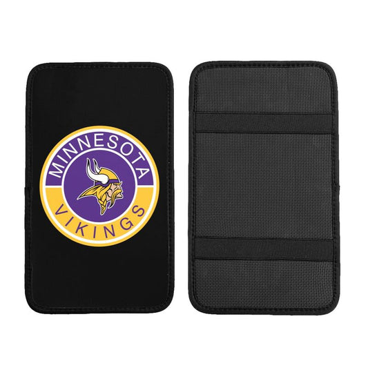 Minnesota Vikings print car armrest protective cover Car center console armrest pad