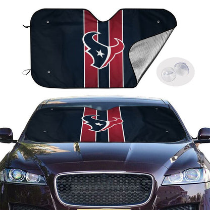 Houston Texans 3 Print suitable for front Car windshield sunshades Car windshield sunshades