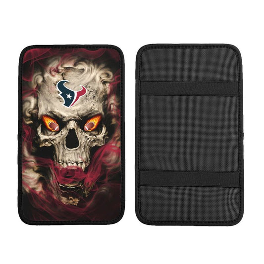Houston Texans Printed car armrest box pad elbow support anti slip pad