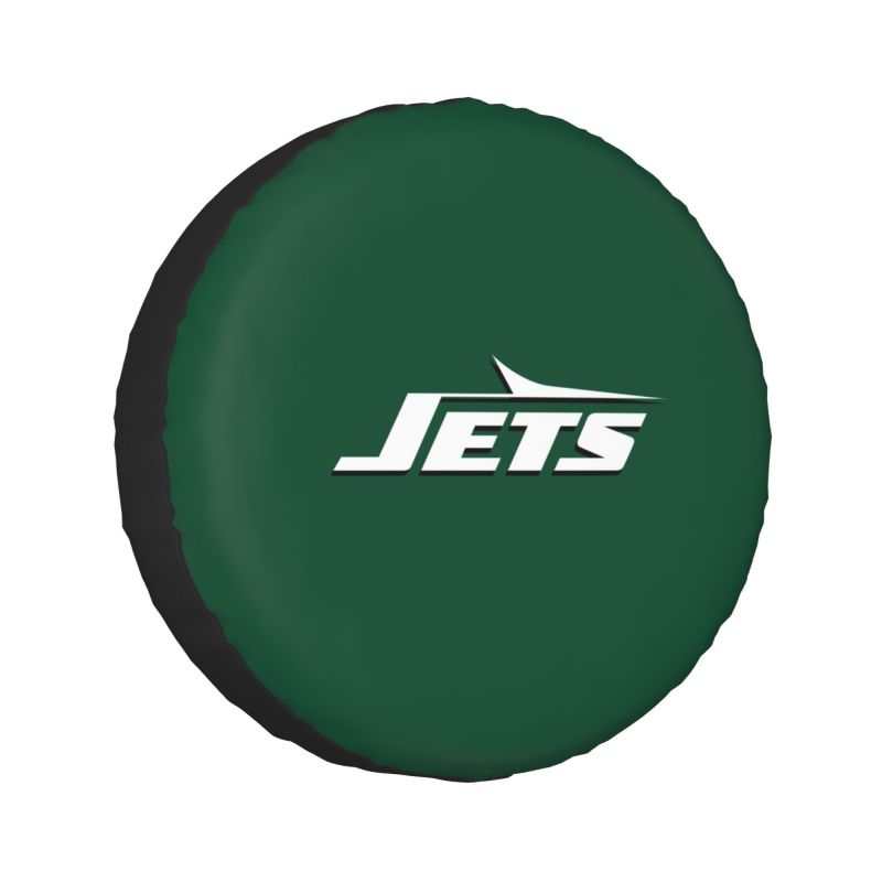 New York Jets Car tire protection cover spare tire waterproof and dustproof cover
