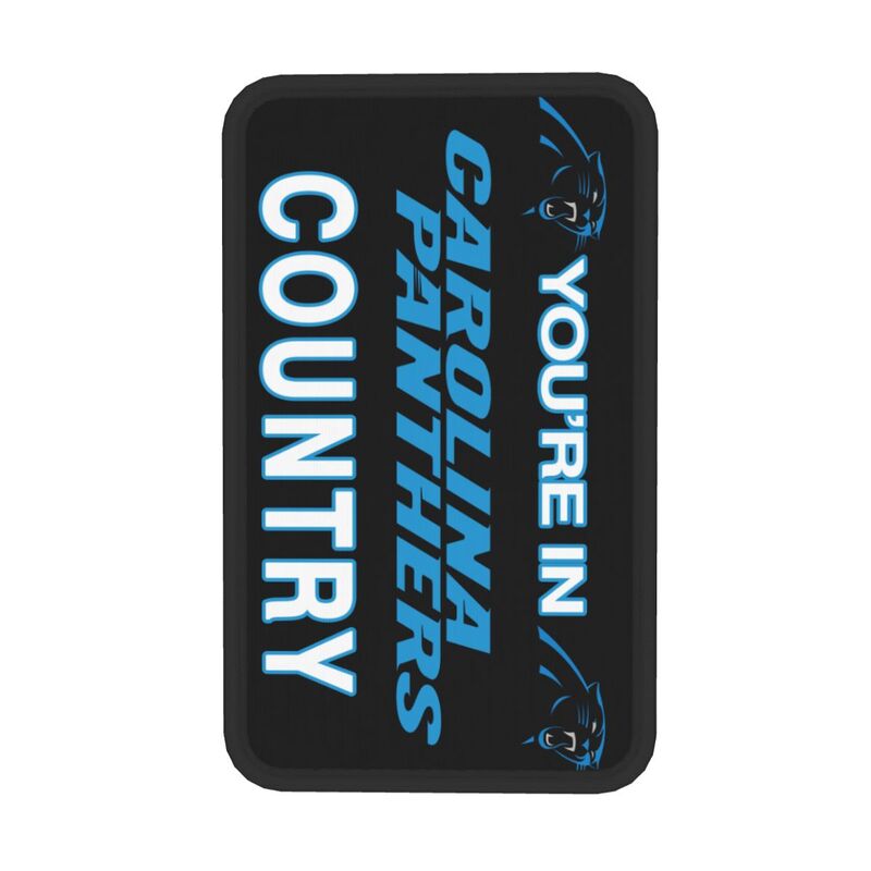 Carolina Panthers Printed car armrest box pad elbow support pad