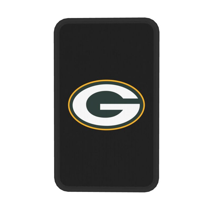 Car armrest box pad Green Bay Packers 3 Printed center armrest box pad protective pad