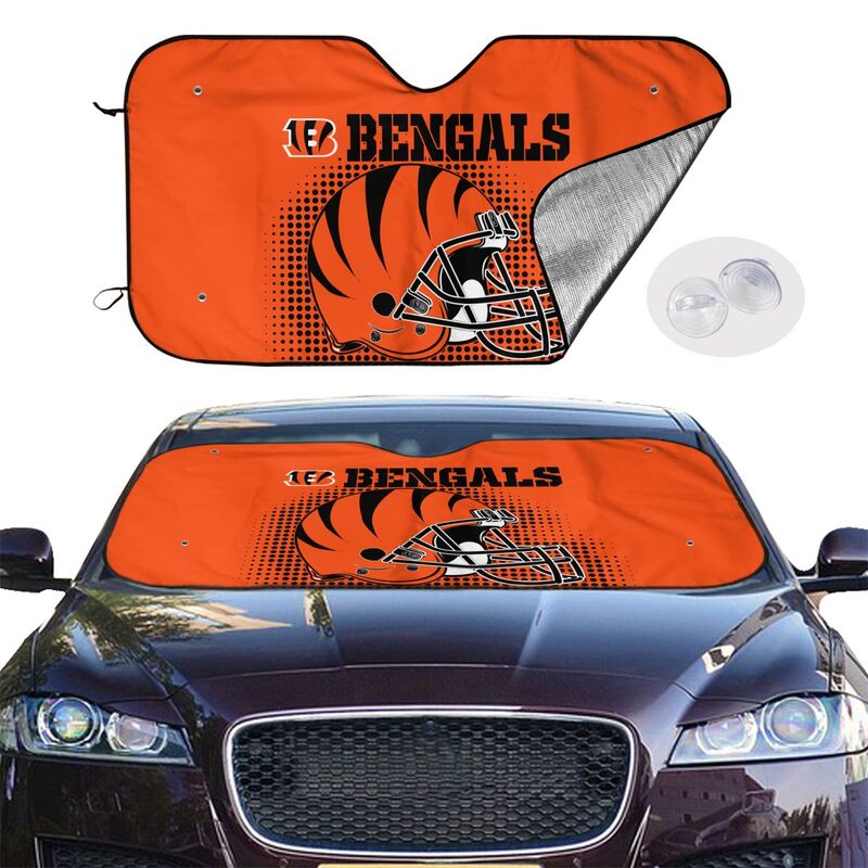Cincinnati Bengals Printing car front windshield sunshade car windshield sunshade multi size