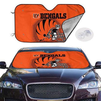 Cincinnati Bengals Printing car front windshield sunshade car windshield sunshade multi size