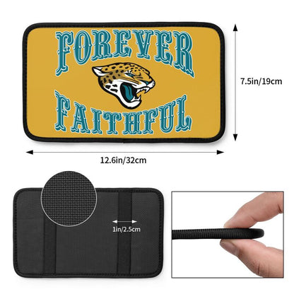 Jacksonville Jaguars Print car armrest box cover armrest protective cover