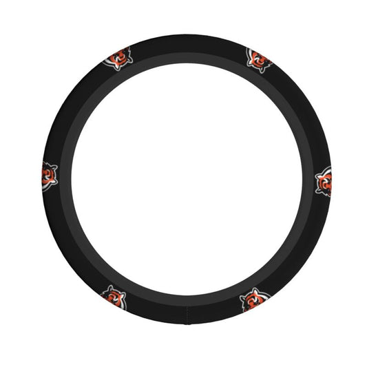 Cincinnati Bengals 1 Printed breathable elastic steering wheel cover anti slip cover