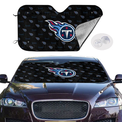 Tennessee Titans Printed is suitable for front Car windshield sunshades Car windshield sunshades