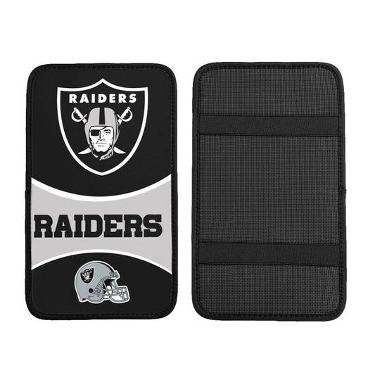 Las Vegas Raiders 1 Print car armrest box cushion armrest protective cover