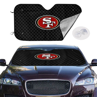 San Francisco 49ers Print Car windshield sunshades is suitable front Car windshield sunshades