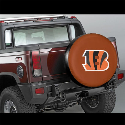 Cincinnati Bengals 5 car dustproof sunscreen tyre protective cover Tyre protective cover