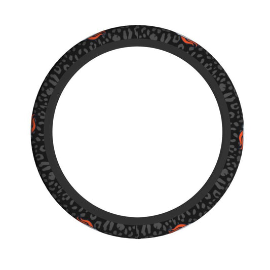 Denver Broncos Printed elastic steering wheel cover car anti-skid cover