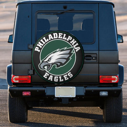 Philadelphia Eagles Printing car tire covers waterproof and dustproof protective covers