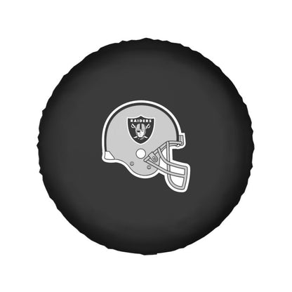Las Vegas Raiders 2 Car tire protective cover waterproof and dustproof tire cover