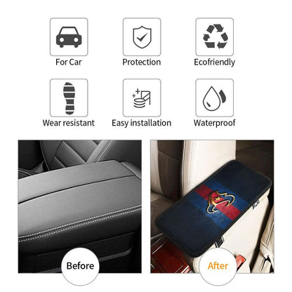 Car armrest box pad Houston Texans Printed central armrest box pad anti slip pad