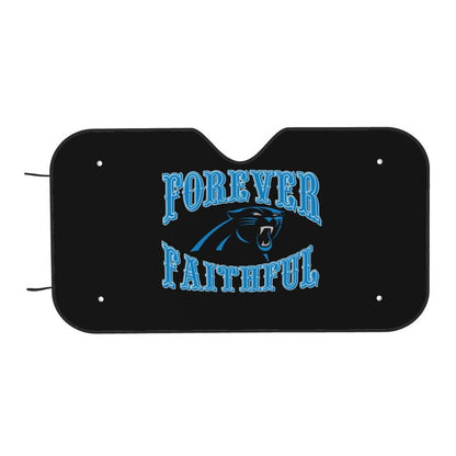 Carolina Panthers Printing car multi size front windshield sunshade car windshield sunshade
