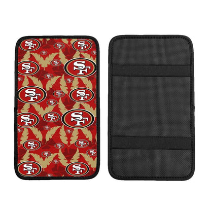 San Francisco 49ers printing Center console armrest pad car armrest protective cover car