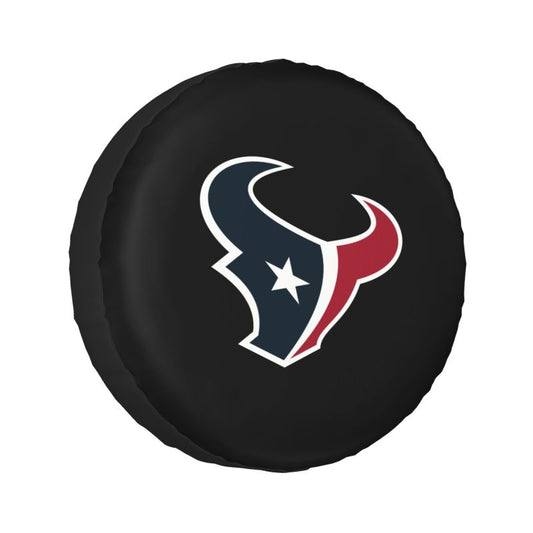 Houston Texans Car tire protection cover spare tire waterproof and dustproof cover