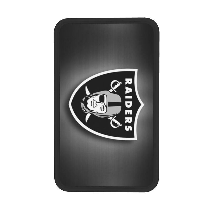 Car armrest box pad Las Vegas Raiders 2 Printed center armrest box pad protective pad