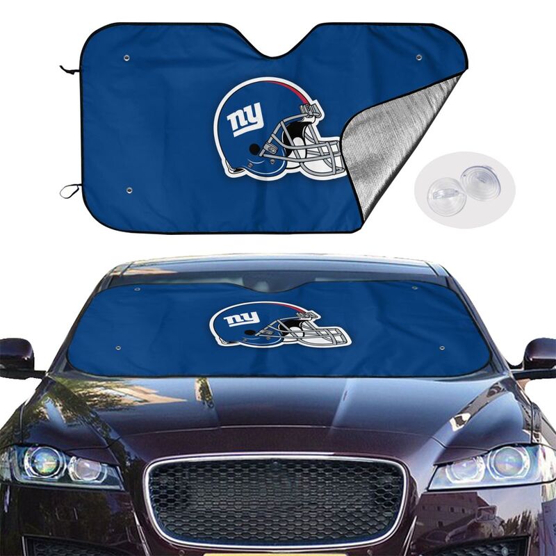 New York Giants 2 Print Car windshield sunshades suitable for front Car windshield sunshades