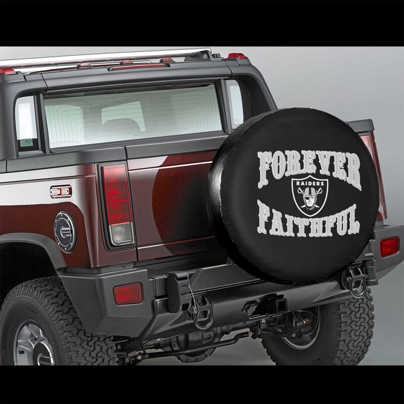 Las Vegas Raiders Printing car spare tire dust protection cover tire protection cover