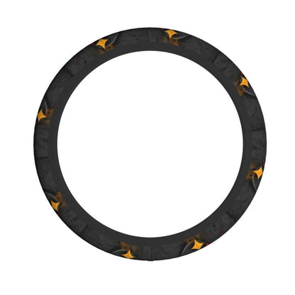 Pittsburgh Steelers 5 Printed breathable anti slip cover elastic steering wheel cover