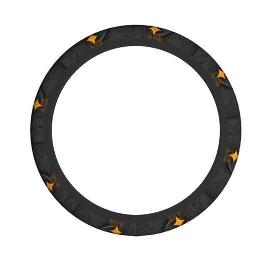 Pittsburgh Steelers 5 Printed breathable anti slip cover elastic steering wheel cover