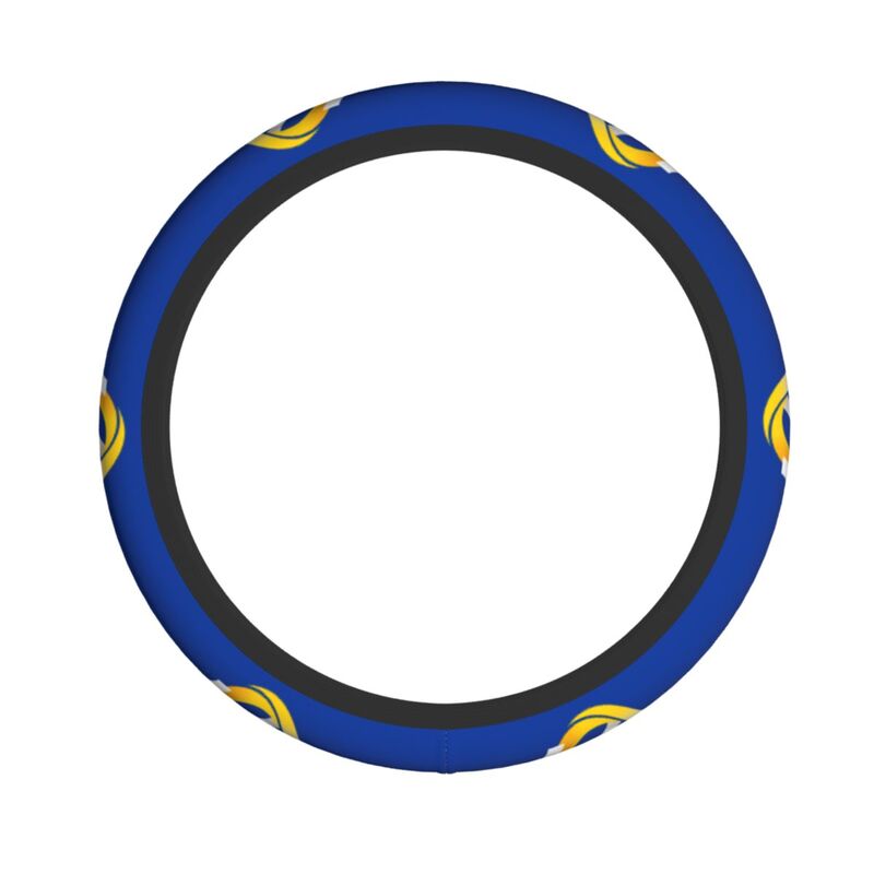 Los Angeles Rams Printed elastic steering wheel cover car steering wheel protective cover
