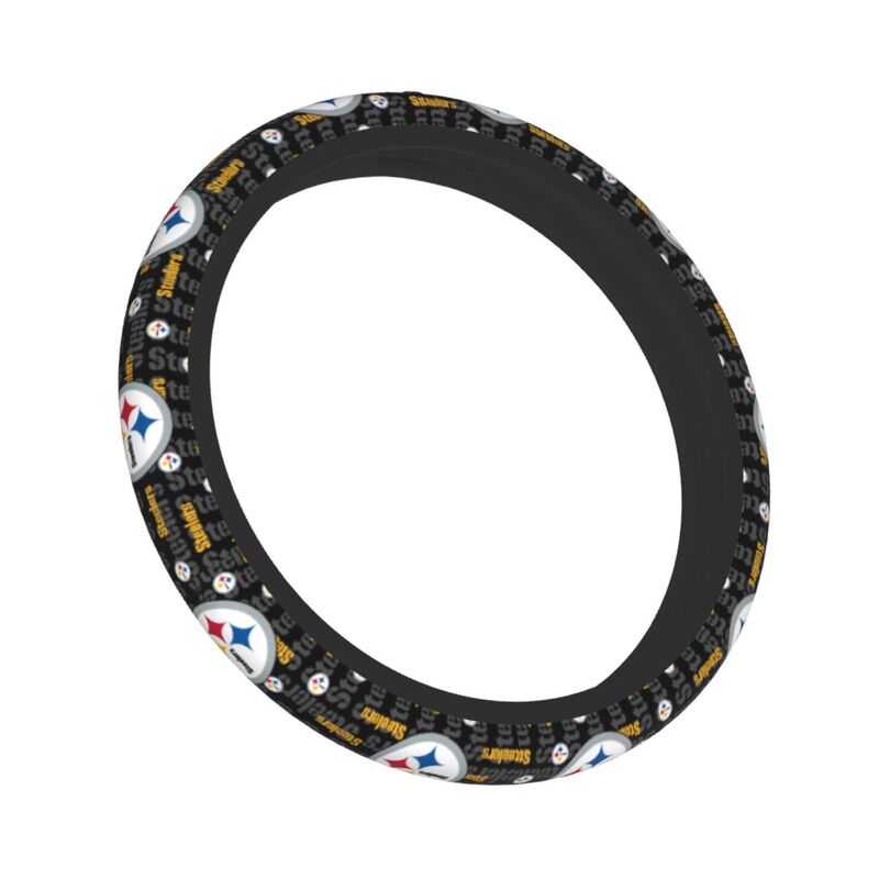 Pittsburgh Steelers 1 Printed elastic steering wheel cover car protective cover