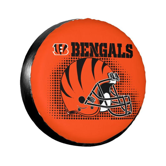Cincinnati Bengals Printed tire protection cover car sun protection tire protection cover