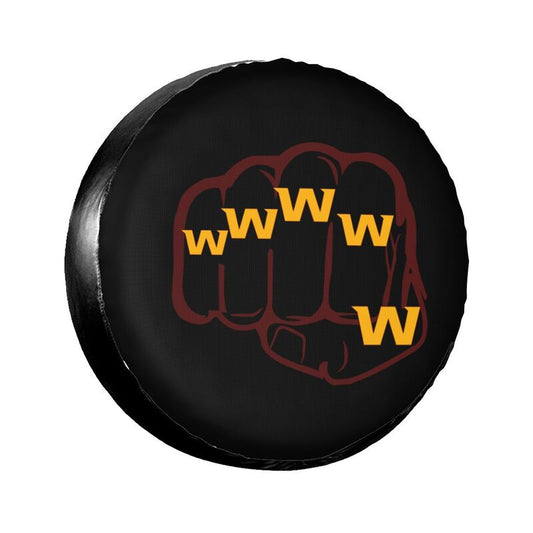 Washington Redskins Print tire protection cover car spare tire dust protection covers
