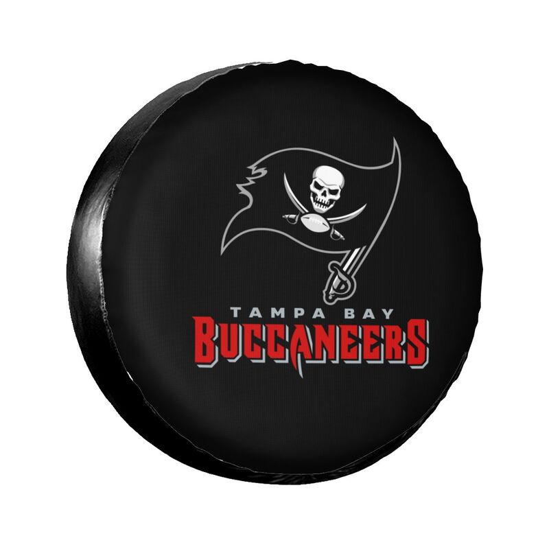 Tampa Bay Buccaneers 4 Printing tire protection cover car sun protection tire protection covers