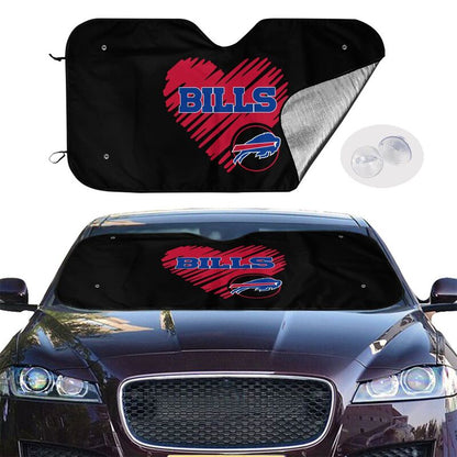 Buffalo Bills Printing is suitable car front windshield sunshades Car windshield sunshades