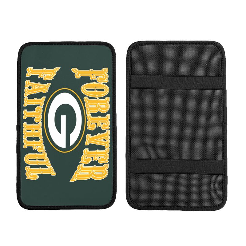 Green Bay Packers Print car armrest box cover armrest protective cover