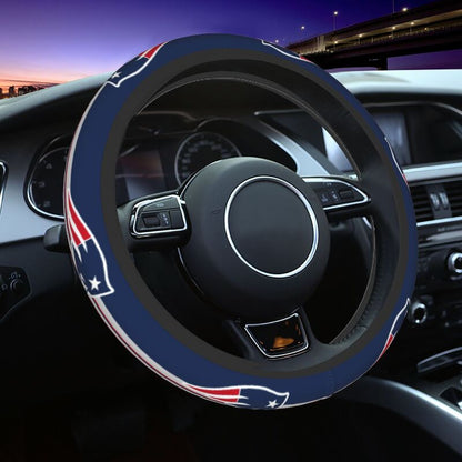 New England Patriots Printed elastic steering wheel cover car steering wheel protective cover