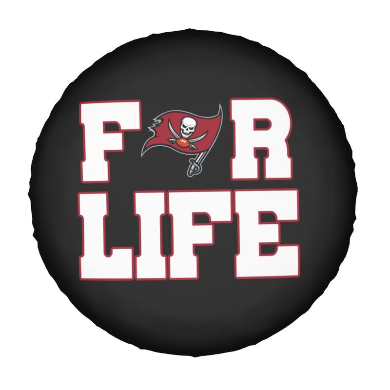 Tampa Bay Buccaneers Printing tire protection cover car spare tire dust protection cover