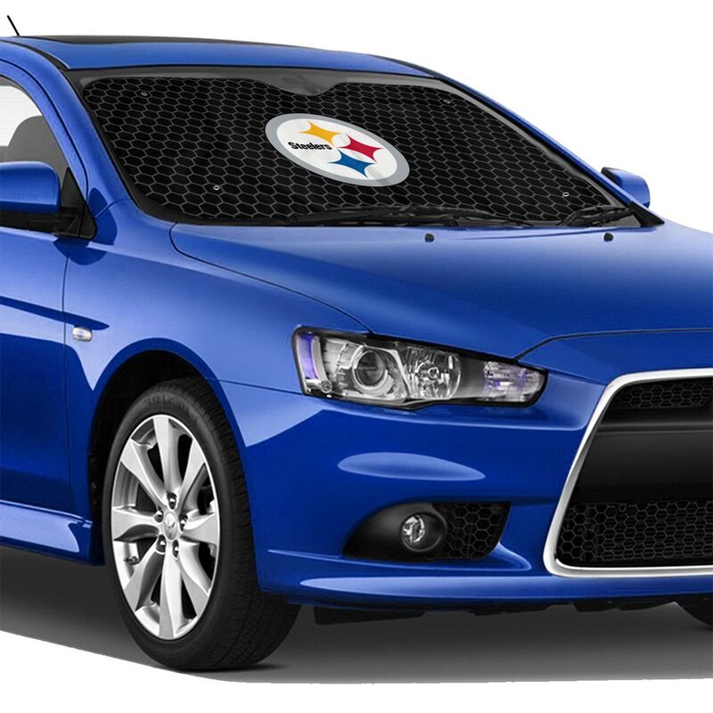 Pittsburgh Steelers Printed is suitable front Car windshield sunshades Car windshield sunshades