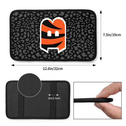 Cincinnati Bengals print Car handrail box cushion Personalized car armrest cover