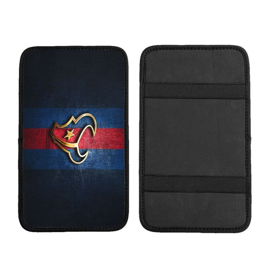Car armrest box pad Houston Texans Printed central armrest box pad anti slip pad