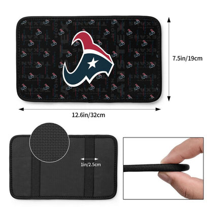 Houston Texans printed Car handrail cushion Personalized car armrest cover