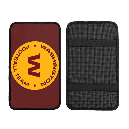 Car armrest box pad Washington Commanders 1 Printed center armrest box pad protective pad