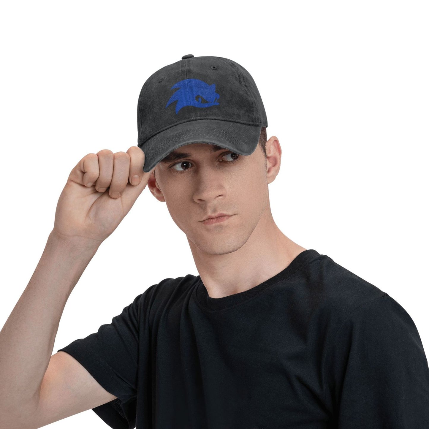 Metal Sonic Logo Printed unisex baseball cap adjustable cap outdoor sun hats trucker hat