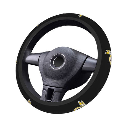 Washington Commanders 2 Printed elastic steering wheel cover car protective cover
