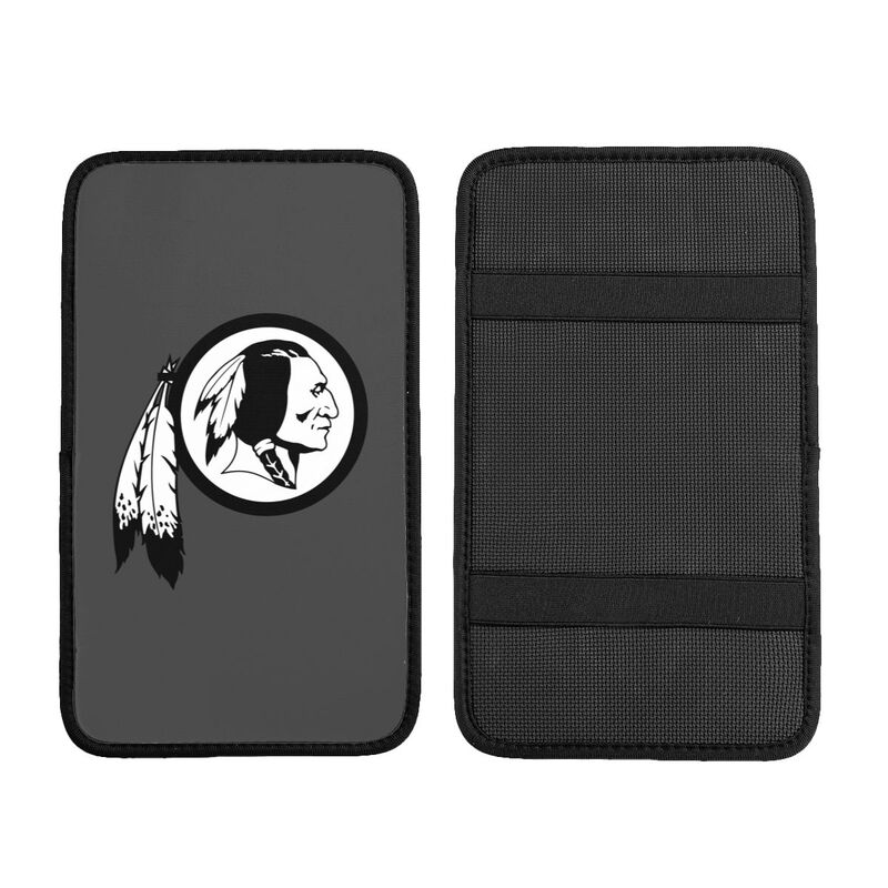 Car armrest box pad Washington Commanders 4 Printed central armrest box pad protective pad
