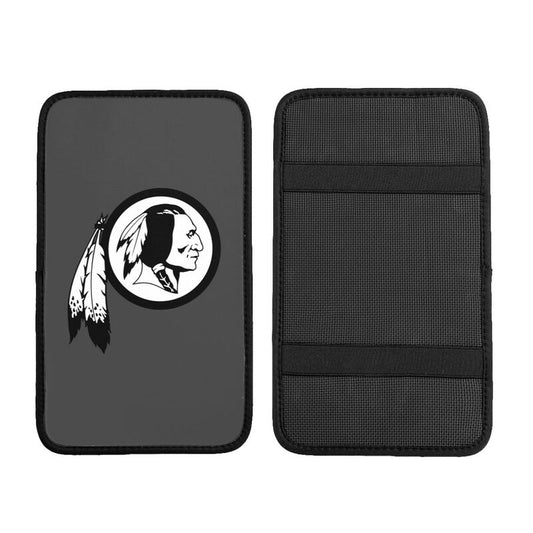 Car armrest box pad Washington Commanders 4 Printed central armrest box pad protective pad