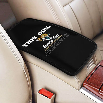 Jacksonville Jaguars Printing car center console pad car armrest protective cover