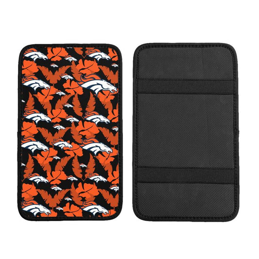 Denver Broncos printing Center console armrest pad car armrest protective cover car